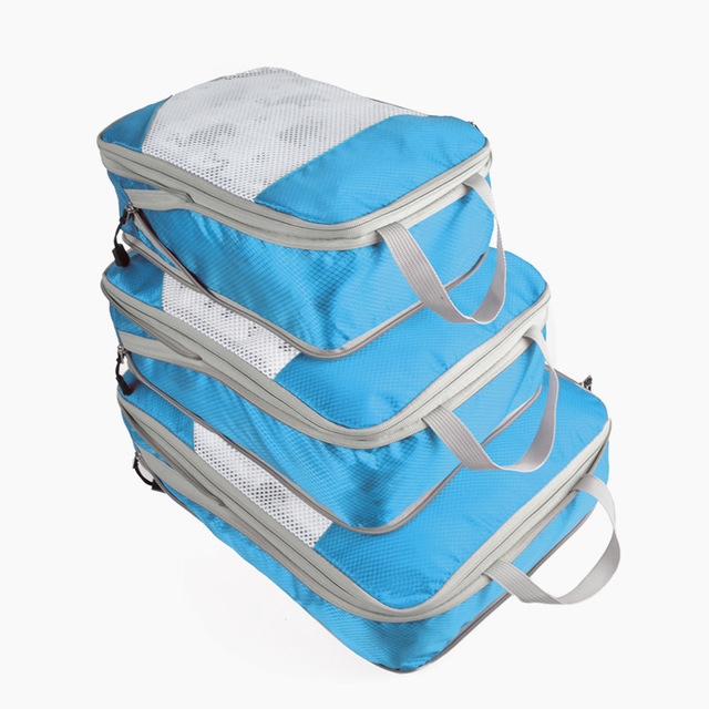 3 in 1 Travel Bag Storage Organizer Set Bags Shoe Luggage Suitcase Clothes Organizer(Sky Blue)
3 in 1 Travel Bag Storage Organizer Set Bags Shoe Luggage Suitcase Clothes Organizer(Sky Blue)