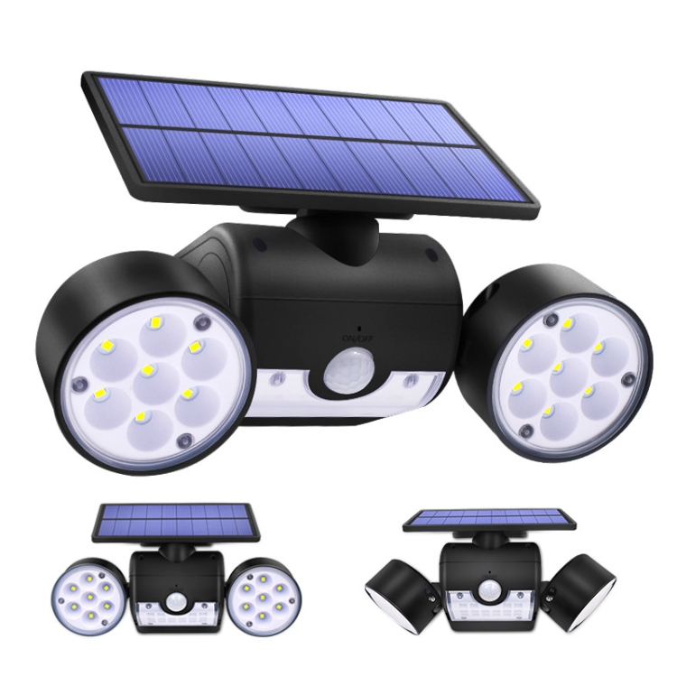 30 LEDs Solar Light Dual Head Solar Lamp PIR Motion Sensor Spotlight Waterproof Outdoor Adjustable Angle Lights
30 LEDs Solar Light Dual Head Solar Lamp PIR Motion Sensor Spotlight Waterproof Outdoor Adjustable Angle Lights