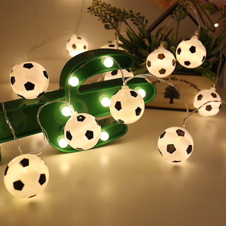 3m 20 LEDs Football Lantern String KTV Creative LED Decorative Light(Warm White Light)
3m 20 LEDs Football Lantern String KTV Creative LED Decorative Light(Warm White Light)