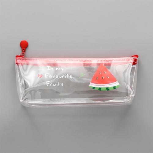 Cute Fruit Transparent PVC Pencil Box Pencil Bag School Supplies Stationery(Watermelon)
Cute Fruit Transparent PVC Pencil Box Pencil Bag School Supplies Stationery(Watermelon)