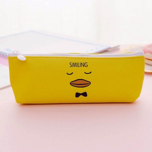 Cute Animal Expression Pencil Case Office Stationery School Supplies Big Capacity PU Material Pencil Bag(Yellow)
Cute Animal Expression Pencil Case Office Stationery School Supplies Big Capacity PU Material Pencil Bag(Yellow)