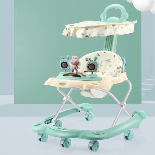 Baby Walker Anti-O-leg Multi-function Anti-rollover Trolley, Style:With Awning, Specifications:Regular Version(Green)
Baby Walker Anti-O-leg Multi-function Anti-rollover Trolley, Style:With Awning, Specifications:Regular Version(Green)