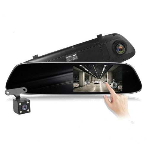 

Anytek T33 5.0 Inch Dual Lens Car DVR Camera Dash Cam LCD Screen Rear View Mirror Video Registrator Recorder Car DVR Camera