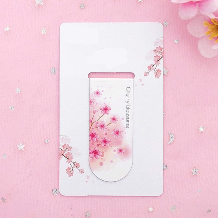 4 PCS Romantic Creative Cherry Magnetic Bookmark Student Stationery Gift School Office Supplies(Full of Sakura) 
4 PCS Romantic Creative Cherry Magnetic Bookmark Student Stationery Gift School Office Supplies(Full of Sakura)