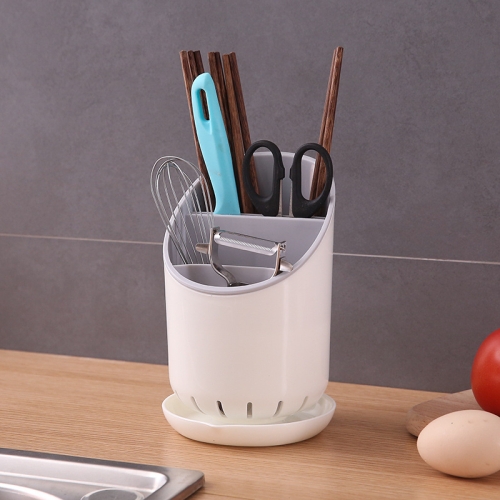 Creative Multi-function Double Drain Shelf Kitchen Chopsticks Storage Bucket Tableware Storage Box, Color:Light Grey
Creative Multi-function Double Drain Shelf Kitchen Chopsticks Storage Bucket Tableware Storage Box, Color:Light Grey
