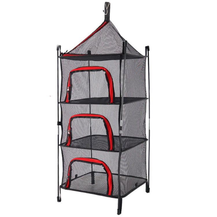 Outdoor Folding Drying Net Four-Layer Storage Basket Storage Basket Camping Drying Fish Drying Net Rack Hanging Basket(Red)
Outdoor Folding Drying Net Four-Layer Storage Basket Storage Basket Camping Drying Fish Drying Net Rack Hanging Basket(Red)