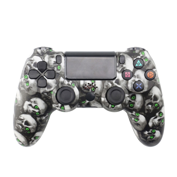 Wireless Bluetooth Game Handle For PS4, Product color: Bluetooth Version (Skull)
Wireless Bluetooth Game Handle For PS4, Product color: Bluetooth Version (Skull)