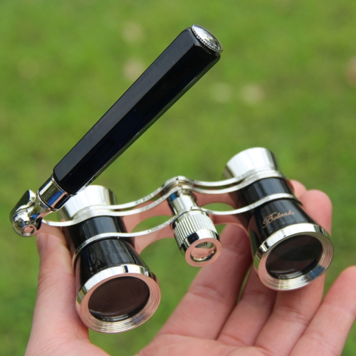 Metal 3 X 25 Lady With Handle Chrome Double Cylinder Telescope(Black )
Metal 3 X 25 Lady With Handle Chrome Double Cylinder Telescope(Black )