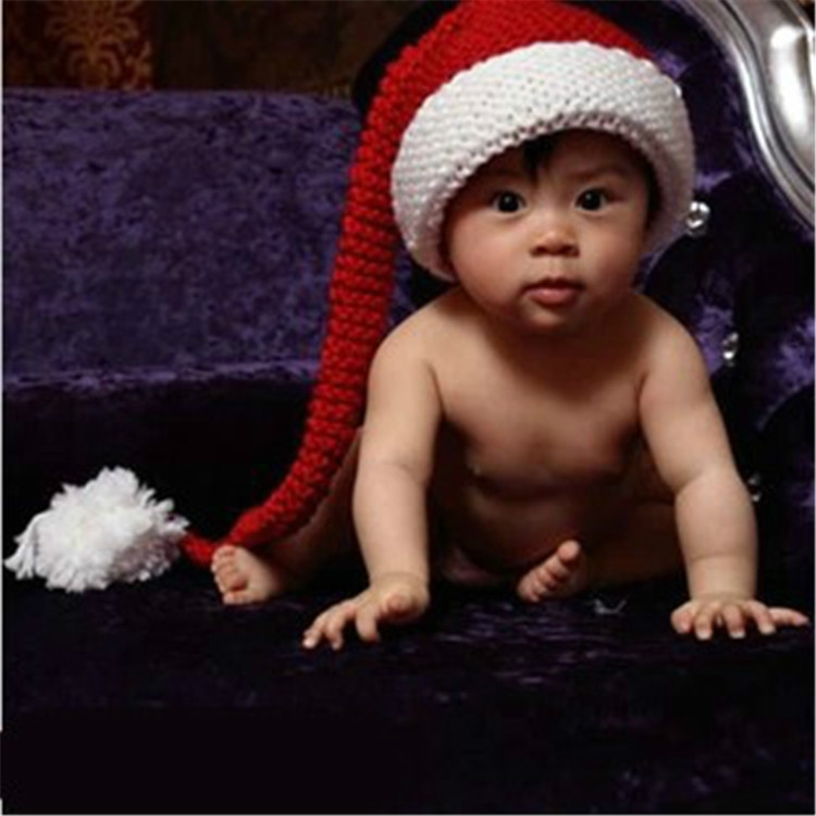 Children Photography Clothing Baby Photo Wool Long Tail Cap Baby Hundred Days Modeling Christmas Hat(Red)
Children Photography Clothing Baby Photo Wool Long Tail Cap Baby Hundred Days Modeling Christmas Hat(Red)
