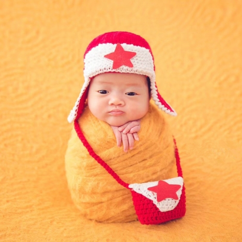 Lei Feng Cap + Back Pocket Children Photography Apparel for 0-3 Months Baby(Red )
Lei Feng Cap + Back Pocket Children Photography Apparel for 0-3 Months Baby(Red )