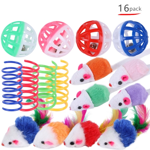 Pet Cat Toy Set Funny Cat Stick Plush Mouse Combo Toy,Specification: No. 3 Set
Pet Cat Toy Set Funny Cat Stick Plush Mouse Combo Toy,Specification: No. 3 Set