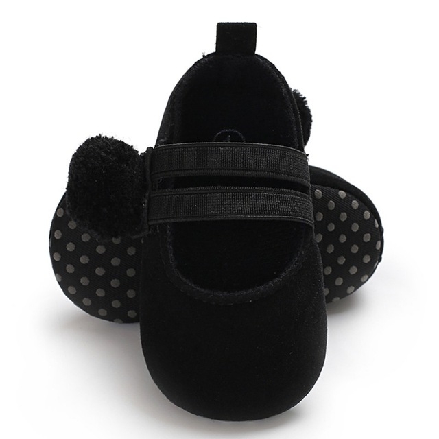 Soft Plush Baby Shoes Toddler Infant Prewalker Shoes, Size:12cm(Black)
Soft Plush Baby Shoes Toddler Infant Prewalker Shoes, Size:12cm(Black)