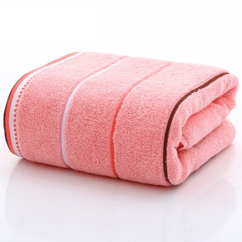 Strong Water Absorption Stripe Cotton Towel for Home & Hotel, Size:70x140cm(Pink)
Strong Water Absorption Stripe Cotton Towel for Home & Hotel, Size:70x140cm(Pink)