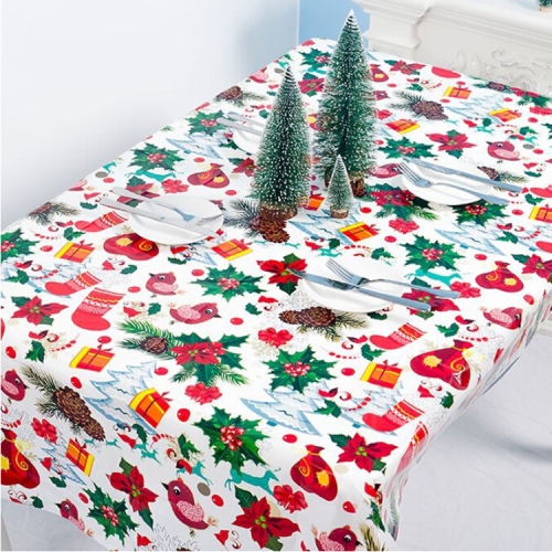 2 PCS Christmas Creative Disposable PVC Printed Tablecloth Table Decoration(Red Fruit )
2 PCS Christmas Creative Disposable PVC Printed Tablecloth Table Decoration(Red Fruit )