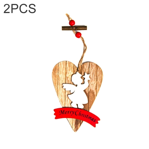 2 PCS Christmas Wooden Small Tag Creative Christmas Tree Decoration Small Pendant(Angel )
2 PCS Christmas Wooden Small Tag Creative Christmas Tree Decoration Small Pendant(Angel )
