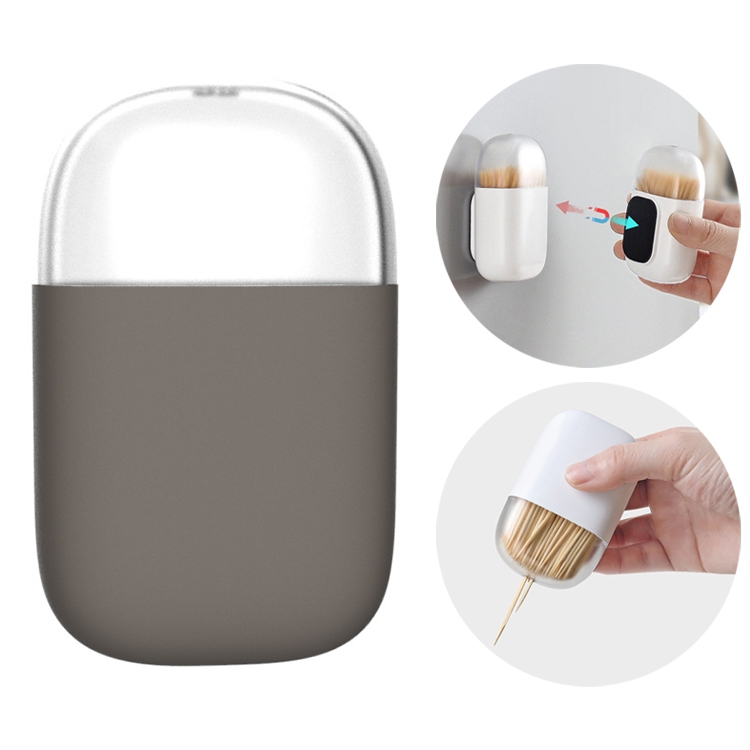Magnetic Toothpick Holder Container Portable Toothpick Box Refrigerator Microwave Oven Household Table Toothpick Dispenser(Chocolate)
Magnetic Toothpick Holder Container Portable Toothpick Box Refrigerator Microwave Oven Household Table Toothpick Dispenser(Chocolate)