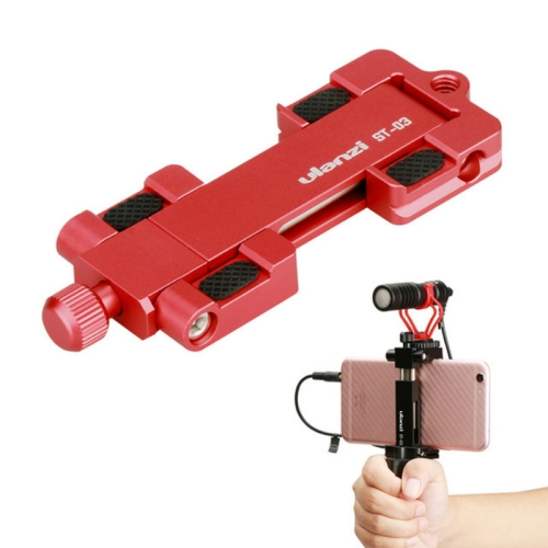 Ulanzi ST-03 Folding Mobile Phone Metal Clip Live Selfie Photography Multi-function Bracket(Red)
Ulanzi ST-03 Folding Mobile Phone Metal Clip Live Selfie Photography Multi-function Bracket(Red)