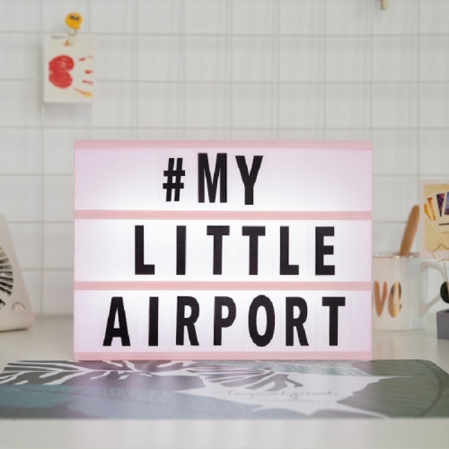 Alphabet Handmade Puzzle Light Box Decoration Night Light Home Decoration with Black and White Card(Pink box pink strip)
Alphabet Handmade Puzzle Light Box Decoration Night Light Home Decoration with Black and White Card(Pink box pink strip)