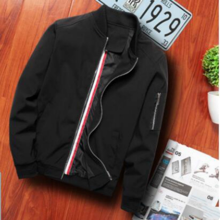 Men Zipper Jacket Male Casual Streetwear Hip Hop Slim Fit Pilot Coat Men Clothing, Size: XXXL(Black)
Men Zipper Jacket Male Casual Streetwear Hip Hop Slim Fit Pilot Coat Men Clothing, Size: XXXL(Black)