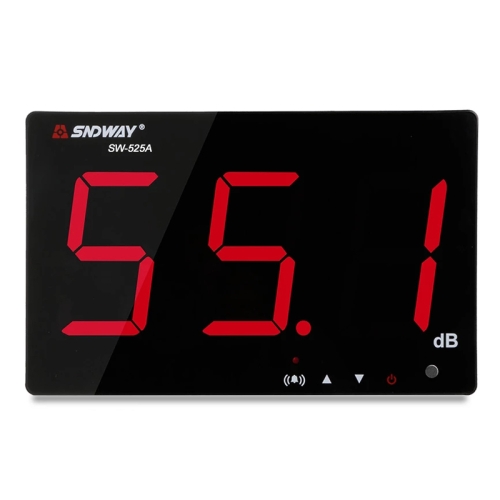 SNDWAY Wall-mounted 30-130dB Large Screen Digital Display Noise Decibel Monitoring Testers, Specification:SW525A
SNDWAY Wall-mounted 30-130dB Large Screen Digital Display Noise Decibel Monitoring Testers, Specification:SW525A