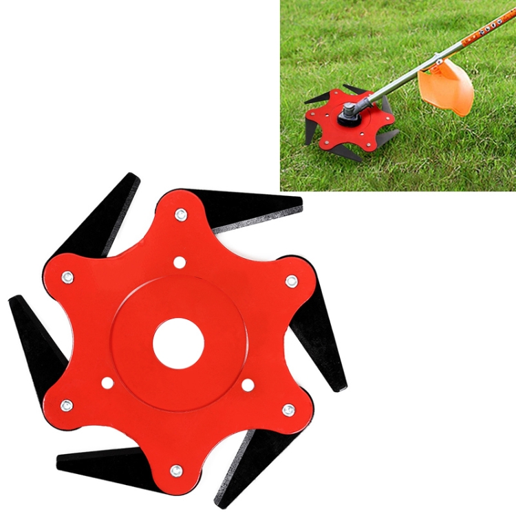 Grass Machine Grass Blade Lawn Mower Accessories, Style:6 Leaves 
Grass Machine Grass Blade Lawn Mower Accessories, Style:6 Leaves