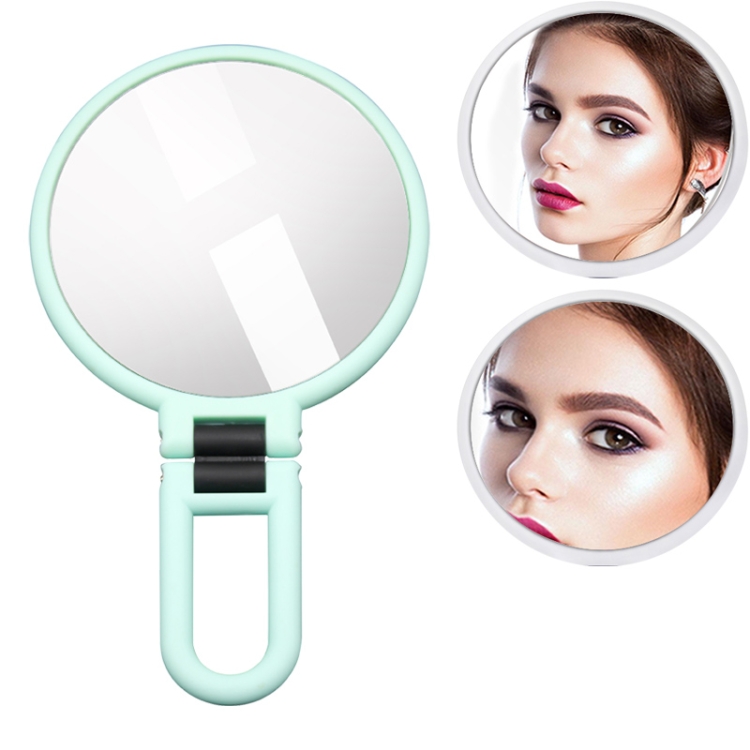 Portable Handheld Folding Adjustable Mount Magnifying Makeup Mirror, Size:10 Times(Green)
Portable Handheld Folding Adjustable Mount Magnifying Makeup Mirror, Size:10 Times(Green)