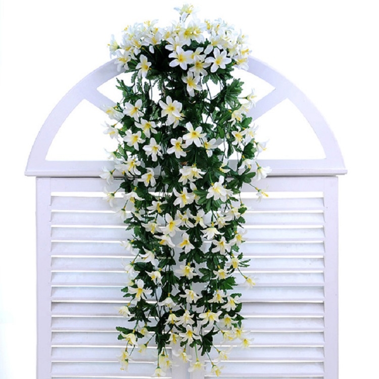 Artificial Flower Wall Hanging Lily Flower Vine Basket Flower Party Decorations(White)
Artificial Flower Wall Hanging Lily Flower Vine Basket Flower Party Decorations(White)
