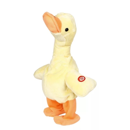 Electric Little Yellow Duck Plush Toy Walk and Sing and Raise Neck Screaming Funny Pet Toy, Style:Ordinary(Yellow)
Electric Little Yellow Duck Plush Toy Walk and Sing and Raise Neck Screaming Funny Pet Toy, Style:Ordinary(Yellow)