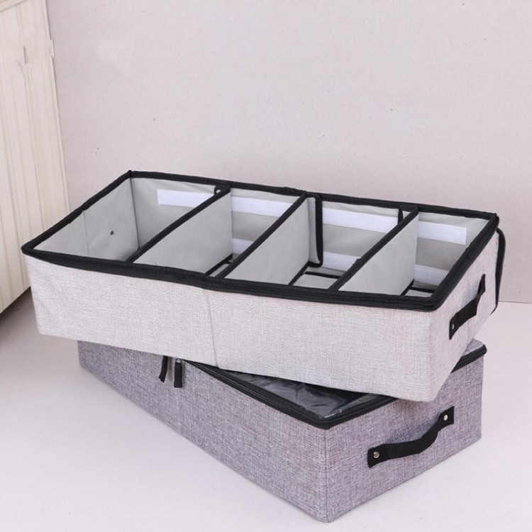 Foldable Transparent Storage Box Fabric Clothing Storage Shoes Dustproof Storage Bag, Size: One Size(Light Gray)
Foldable Transparent Storage Box Fabric Clothing Storage Shoes Dustproof Storage Bag, Size: One Size(Light Gray)