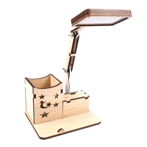Wooden Multi-function Touch USB Pen Holder Desk Lamp Student Desktop Charging Reading Lamp Led Eye Protection Table Lamp, Style:USB Charging Built-in Battery(Maple White)
Wooden Multi-function Touch USB Pen Holder Desk Lamp Student Desktop Charging Reading Lamp Led Eye Protection Table Lamp, Style:USB Charging Built-in Battery(Maple White)