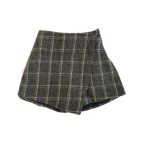 Autumn Girls Elastic Waist Plaid Side Shorts Culottes, Height:15 Yards(lattice)
Autumn Girls Elastic Waist Plaid Side Shorts Culottes, Height:15 Yards(lattice)