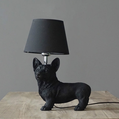 Retro Bedroom Bedside Lamp Creative Study Decorative Light Children's Room Table Lamp AU\US\EU Plug, Style:Corgi(Black)
Retro Bedroom Bedside Lamp Creative Study Decorative Light Children's Room Table Lamp AU\US\EU Plug, Style:Corgi(Black)