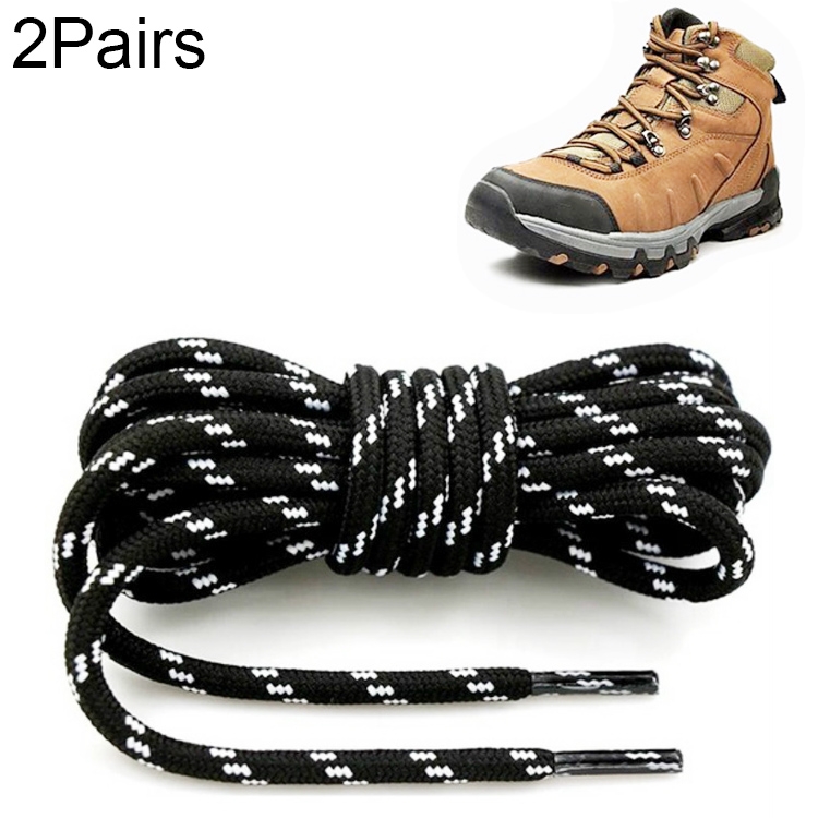 2 Pairs Round High Density Weaving Shoe Laces Outdoor Hiking Slip Rope Sneakers Boot Shoelace, Length:160cm(Black-White)
2 Pairs Round High Density Weaving Shoe Laces Outdoor Hiking Slip Rope Sneakers Boot Shoelace, Length:160cm(Black-White)