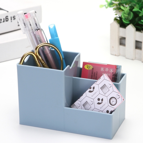 Creative Multifunctional Desktop Plastic Storage Phone Holder Pen Holder(Blue)
Creative Multifunctional Desktop Plastic Storage Phone Holder Pen Holder(Blue)