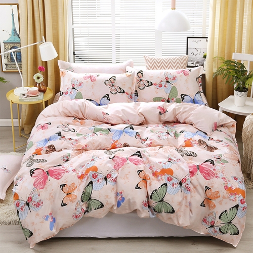 4 PCS Printing Bedding Set Bed Sheet Pillowcases Cover, Size: For 2.2m Bed(Pink Butterfly)
4 PCS Printing Bedding Set Bed Sheet Pillowcases Cover, Size: For 2.2m Bed(Pink Butterfly)