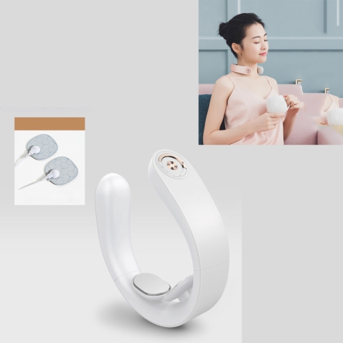 Intelligent Shoulder and Neck Massage Instrument PGG Cervical Spine Physiotherapy Massage Heating Multi-function Neck Protection Instrument, Style:With Patch(White)
Intelligent Shoulder and Neck Massage Instrument PGG Cervical Spine Physiotherapy Massage Heating Multi-function Neck Protection Instrument, Style:With Patch(White)