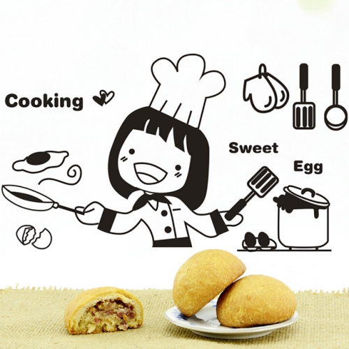 Remove Waterproof Creative Cute Chef Cut Vegetables Kitchen Restaurant Wall Stickers, Size:20x30cm(Gold)
Remove Waterproof Creative Cute Chef Cut Vegetables Kitchen Restaurant Wall Stickers, Size:20x30cm(Gold)