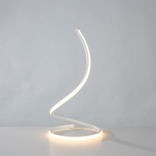 LED Spiral Table Lamp Home Living Room Bedroom Decoration Lighting Bedside Light, Specifications:Without Plug(White)
LED Spiral Table Lamp Home Living Room Bedroom Decoration Lighting Bedside Light, Specifications:Without Plug(White)