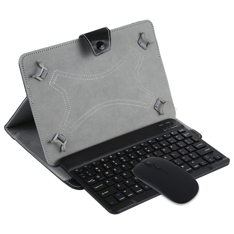 YS-001 9.7-10.1 Inch Tablets Phones Universal Mini Wireless Bluetooth Keyboard, Style:with Bluetooth Mouse + Leather Case(Black)
YS-001 9.7-10.1 Inch Tablets Phones Universal Mini Wireless Bluetooth Keyboard, Style:with Bluetooth Mouse + Leather Case(Black)