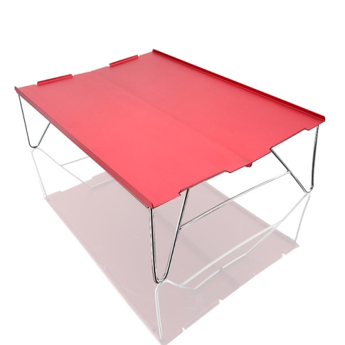 Outdoor Portable Mini Aluminum Table Ultralight Folding Picnic Table Camping Self-Driving Fishing Barbecue Small Coffee Table(Red)
Outdoor Portable Mini Aluminum Table Ultralight Folding Picnic Table Camping Self-Driving Fishing Barbecue Small Coffee Table(Red)