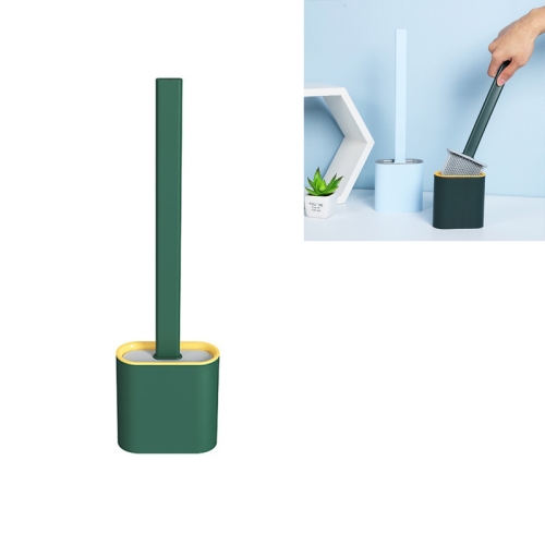Creative Household Crevice Soft Rubber Long Handle Toilet Brush(Midnight Green)
Creative Household Crevice Soft Rubber Long Handle Toilet Brush(Midnight Green)