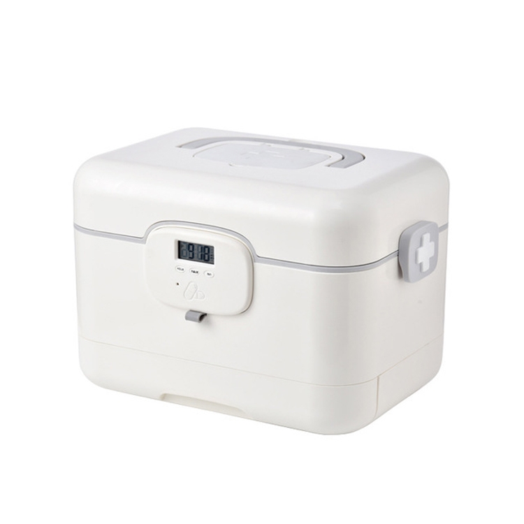 Family Loaded Portable Medicine Large Capacity Small Creative Medicine Box With Smart Display Can Be Timed(Gray)
Family Loaded Portable Medicine Large Capacity Small Creative Medicine Box With Smart Display Can Be Timed(Gray)