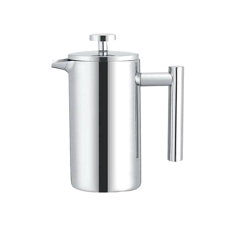 304 Stainless Steel French Pressure Coffee Pot Hand Made Tea Pot, Capacity:350ml
304 Stainless Steel French Pressure Coffee Pot Hand Made Tea Pot, Capacity:350ml
