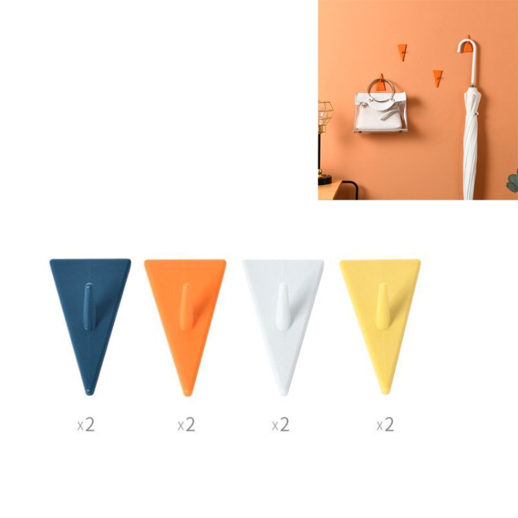 8 PCS Mixed-color Invisible Triangle Hook Behind Kitchen Bathroom Door Nail-free Room Coat Hook( DownTriangle)
8 PCS Mixed-color Invisible Triangle Hook Behind Kitchen Bathroom Door Nail-free Room Coat Hook( DownTriangle)
