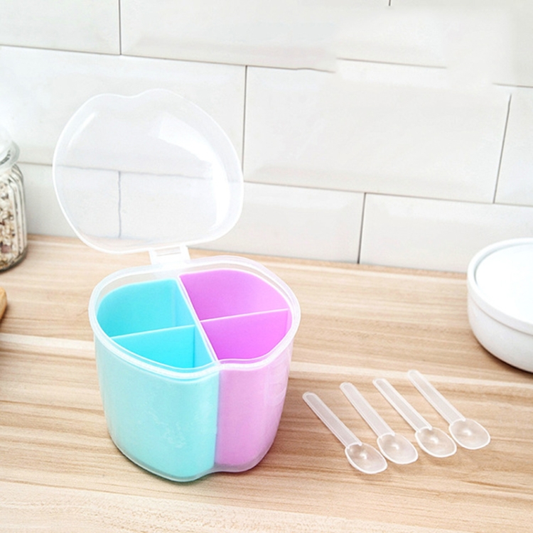 Household Kitchen Split Combined Fresh Box Three Grid Spice Box with Spoon, Style:Apple Shape
Household Kitchen Split Combined Fresh Box Three Grid Spice Box with Spoon, Style:Apple Shape