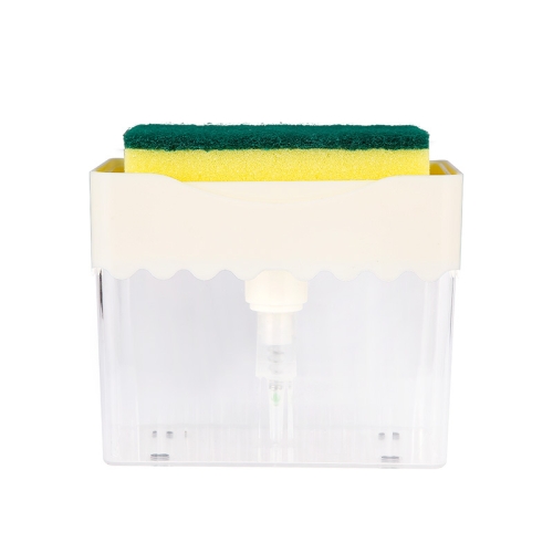 Cleaning Cloth Dishwashing Brush Liquid Box Kitchen Brush Detergent Mixer Press Plastic Soap Box(White)
Cleaning Cloth Dishwashing Brush Liquid Box Kitchen Brush Detergent Mixer Press Plastic Soap Box(White)