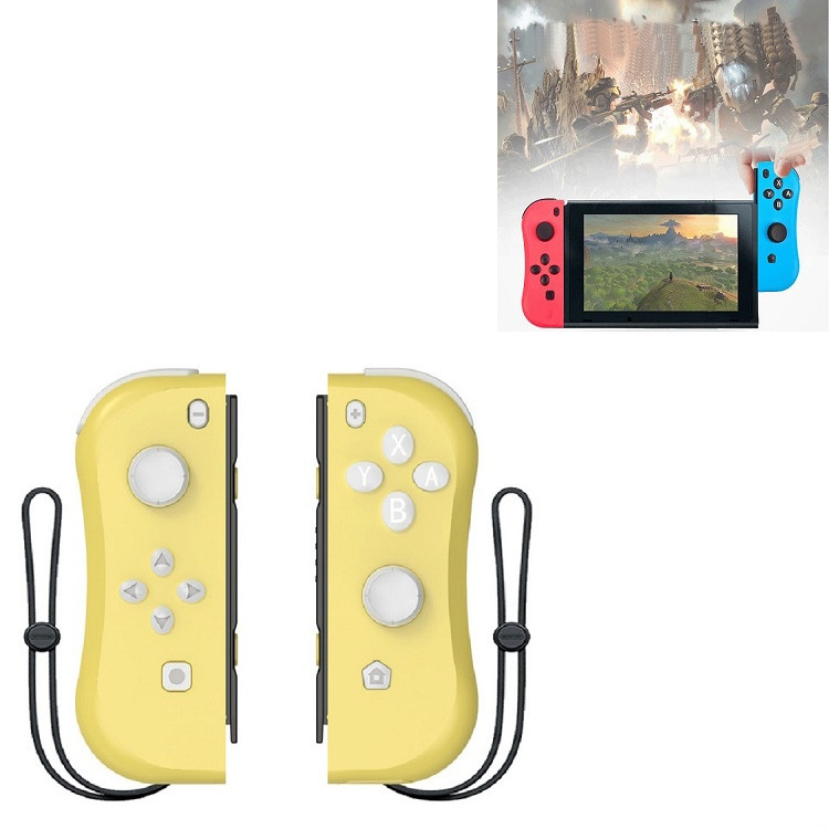 For Switch Joy-con Wireless Bluetooth Gamepad Somatosensory Grip, A Pair(Yellow)
For Switch Joy-con Wireless Bluetooth Gamepad Somatosensory Grip, A Pair(Yellow)