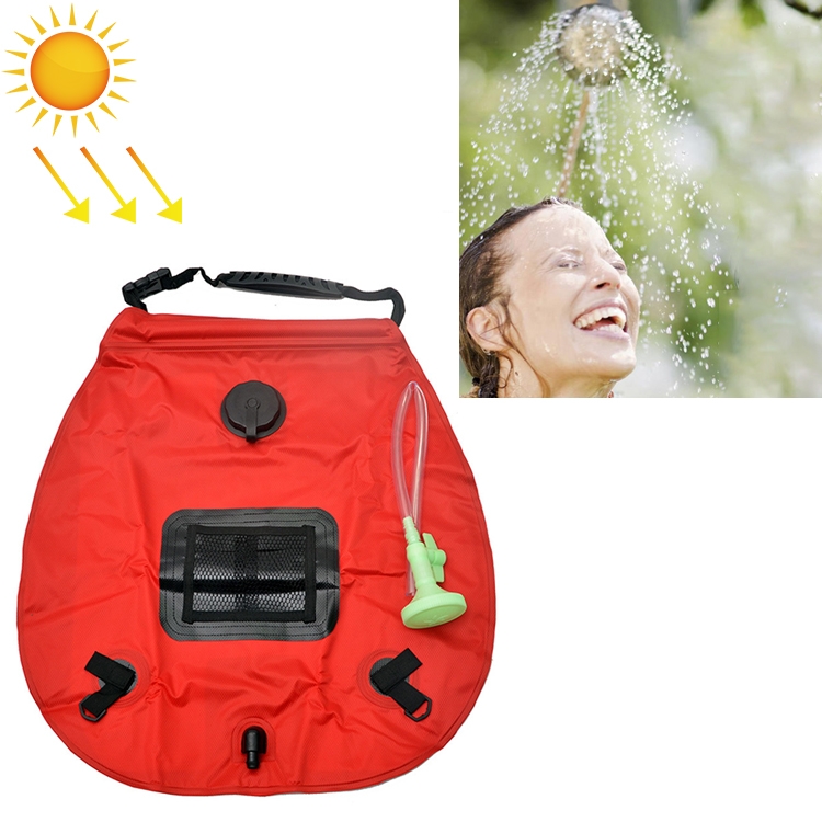 20L Solar Bath Bag Outdoor Self Driving Camping Hot Water Bottle Portable Outdoor Bath Water Storage Bag(Red)
20L Solar Bath Bag Outdoor Self Driving Camping Hot Water Bottle Portable Outdoor Bath Water Storage Bag(Red)