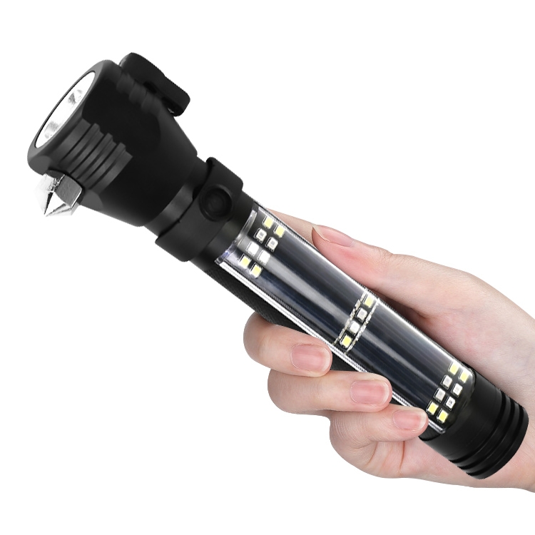 Multifunctional Car Home LED Strong Light Charging Security Flashlight Outdoor With Hammer Self-defense, CN Plug
Multifunctional Car Home LED Strong Light Charging Security Flashlight Outdoor With Hammer Self-defense, CN Plug