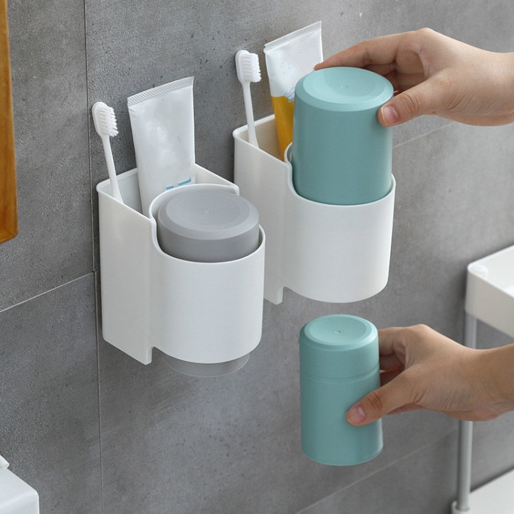 2 PCS Double People Wash Set Bathroom Toothbrush And Toothpaste Mouth Cup Rack, Random Color Delivery
2 PCS Double People Wash Set Bathroom Toothbrush And Toothpaste Mouth Cup Rack, Random Color Delivery